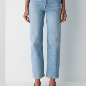 Aritzia Denim Forum Arlo High Rise Straight